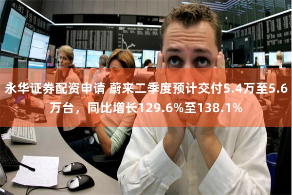 永华证券配资申请 蔚来二季度预计交付5.4万至5.6万台，同比增长129.6%至138.1%