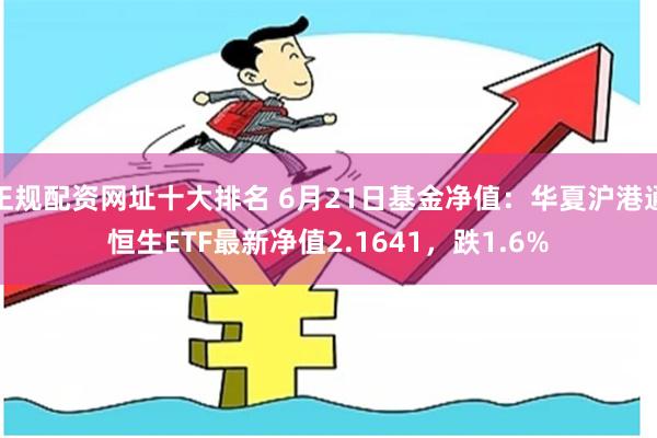 正规配资网址十大排名 6月21日基金净值：华夏沪港通恒生ETF最新净值2.1641，跌1.6%