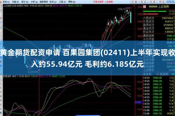 黄金期货配资申请 百果园集团(02411)上半年实现收入约55.94亿元 毛利约6.185亿元