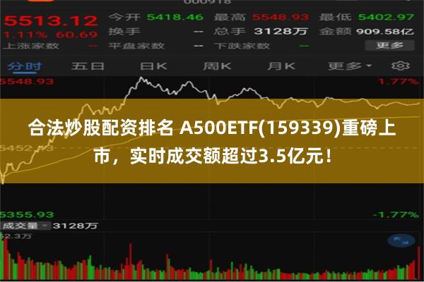 合法炒股配资排名 A500ETF(159339)重磅上市，实时成交额超过3.5亿元！